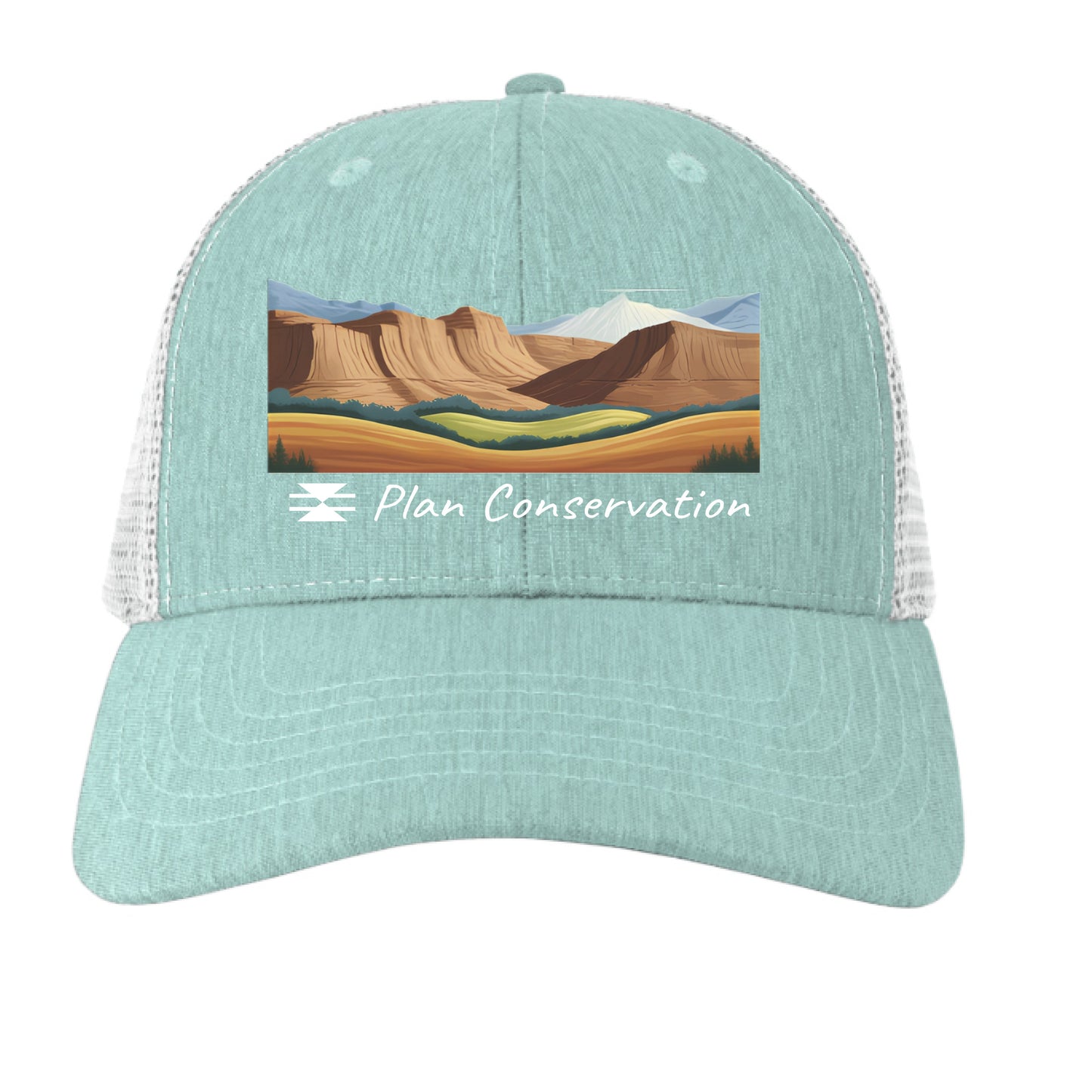 HTHR SEAFOAM/ WHITE - FRONT